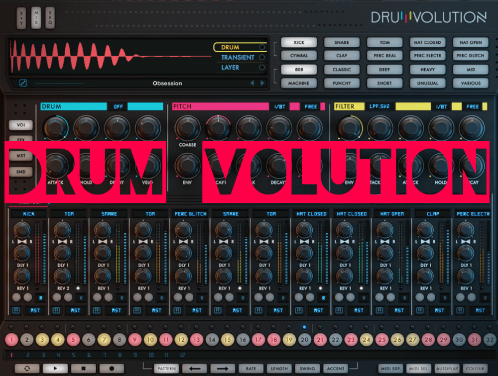 Wave Alchemy Drum Volution Drum Machine